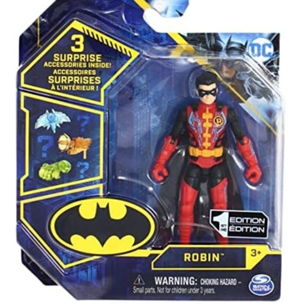 DC Tech Suit Robin - 1st Edition 2021 - 4-inch Action Figure - Picture 3 of 4